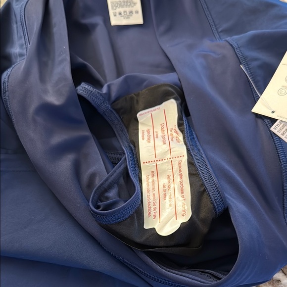 NWT Lands' End Blue Athletic Swim Shorts Lightweight Performance - Picture 7 of 13